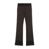 Marni Straight-leg Wool Pants In Black