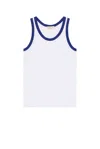 Marni Ribbed Jersey Tank Top In White