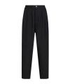 Marni Relaxed-fit Trousers With Pleated Front In Black