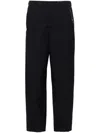Marni Wool Trousers Inverted Pleats In Blue