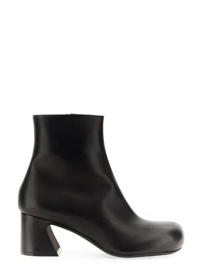 Marni Tassel Ankle Boot In Black