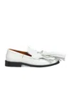Marni White Bambi Loafers In White