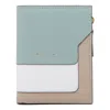 Marni Tea Green Calf Leather Wallets In Blue