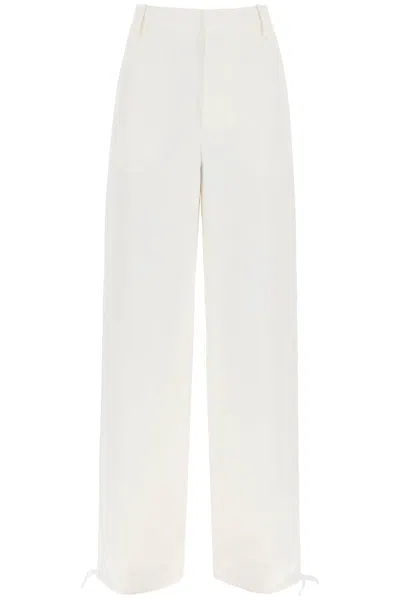 MARNI MARNI TECHNICAL LINEN UTILITY PANTS WOMEN