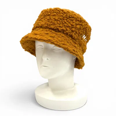 Marni Teddy Bucket Hat In Brown