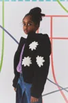 Marni Faux-shearling Hooded Jacket In Black