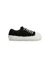 Marni Teddy Lace-up Sneakers In Black