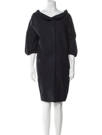 Pre-owned Marni Three-quarter Sleeve Blouse In Gray