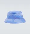 Marni Hut Aus Canvas In Azure
