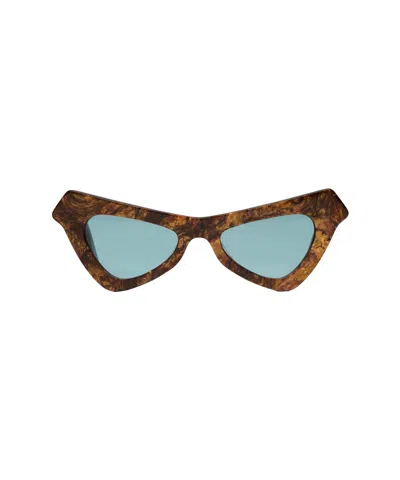 Marni Tinted Lenses Sunglasses In Brown