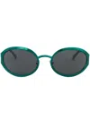 Marni To-sua Oval-frame Sunglasses In Green