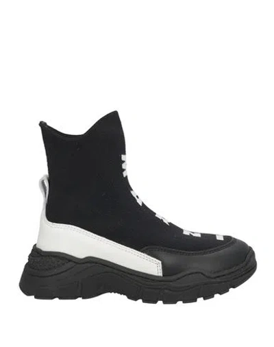 Marni Babies'  Toddler Boy Sneakers Black Size 9.5c Leather, Textile Fibers