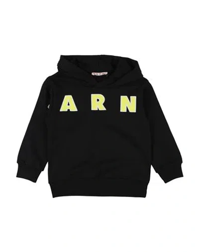 Marni Babies'  Toddler Boy Sweatshirt Black Size 6 Cotton
