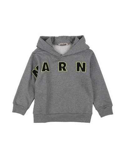 Marni Babies'  Toddler Boy Sweatshirt Grey Size 6 Cotton