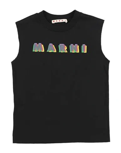 Marni Babies'  Toddler Boy T-shirt Black Size 6 Cotton
