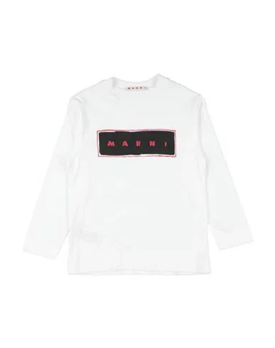Marni Babies'  Toddler Boy T-shirt White Size 6 Cotton