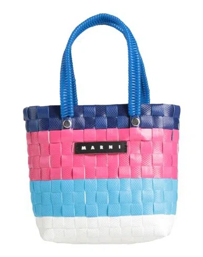 Marni Babies'  Toddler Girl Handbag Navy Size - Polypropylene In Blue