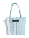 Marni Toddler Girl Handbag Turquoise Size - Polypropylene, Cow Leather