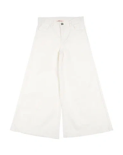 Marni Babies'  Toddler Girl Pants Off White Size 6 Cotton