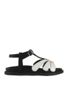 Marni Toddler Girl Sandals White Size 10c Leather In White