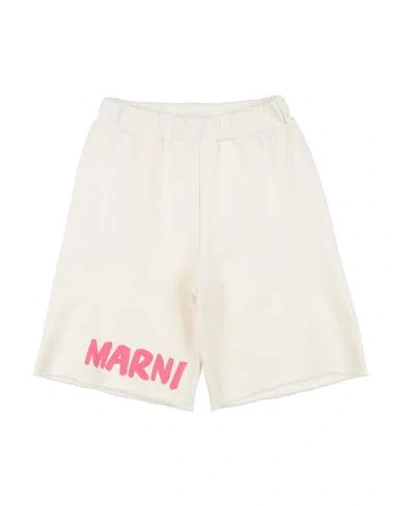 Marni Babies'  Toddler Girl Shorts & Bermuda Shorts Cream Size 6 Cotton In White