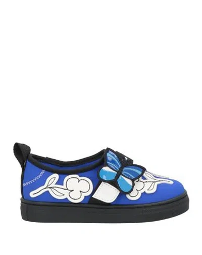 Marni Babies'  Toddler Girl Sneakers Bright Blue Size 10c Textile Fibers