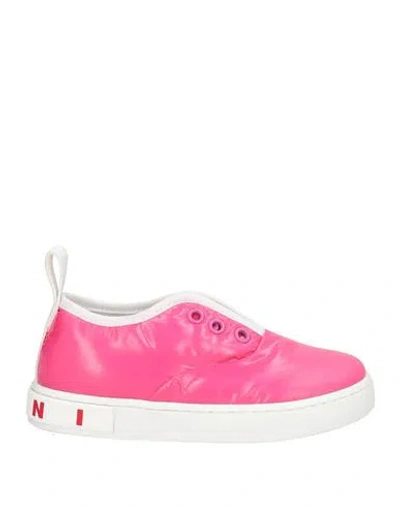 Marni Babies'  Toddler Girl Sneakers Fuchsia Size 10c Textile Fibers