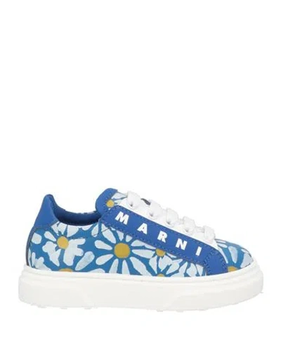 Marni Babies'  Toddler Girl Sneakers Light Blue Size 9c Leather