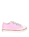 Marni Toddler Girl Sneakers Pink Size 10c Leather In Pink