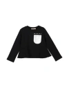 Marni Toddler Girl Sweatshirt Black Size 6 Cotton