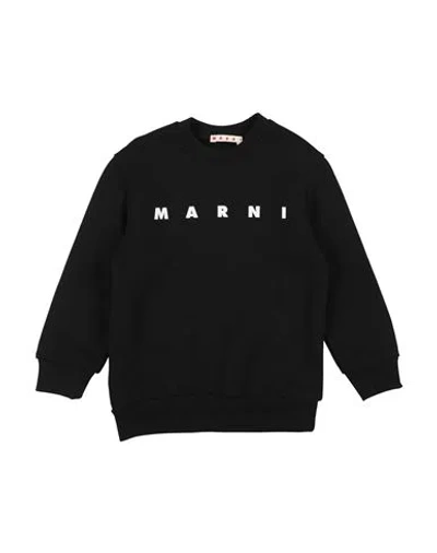 Marni Babies'  Toddler Girl Sweatshirt Black Size 6 Cotton