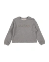 Marni Babies'  Toddler Girl Sweatshirt Light Grey Size 6 Cotton In Gray