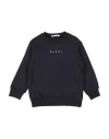 Marni Toddler Girl Sweatshirt Midnight Blue Size 6 Cotton In Black
