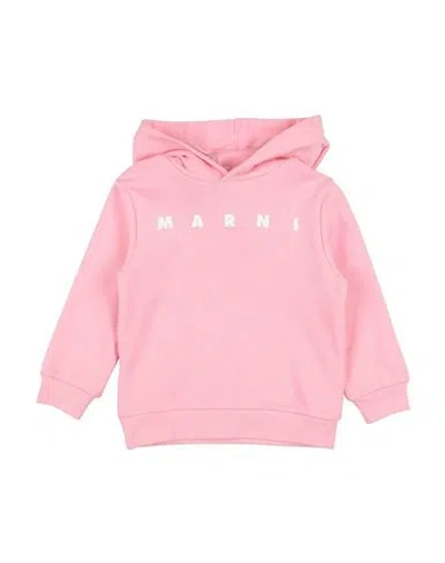 Marni Babies'  Toddler Girl Sweatshirt Pink Size 4 Cotton