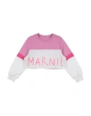 Marni Toddler Girl Sweatshirt Pink Size 6 Cotton In Pink