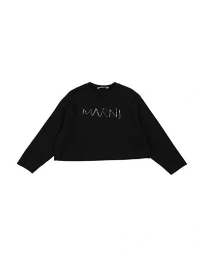 Marni Babies'  Toddler Girl T-shirt Black Size 6 Cotton