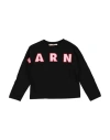 Marni Babies'  Toddler Girl T-shirt Black Size 6 Cotton