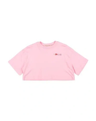 Marni Babies'  Toddler Girl T-shirt Pink Size 6 Cotton