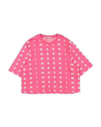 Marni Babies'  Toddler Girl T-shirt Pink Size 6 Cotton
