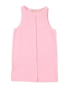 Marni Logo-print Jersey Tank Top In Pink