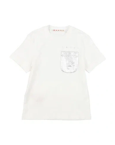 Marni Babies'  Toddler Girl T-shirt White Size 6 Cotton