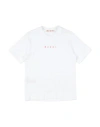 Marni Babies'  Toddler Girl T-shirt White Size 6 Cotton
