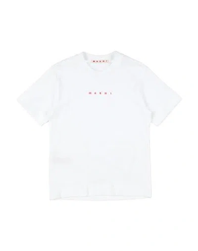 Marni Babies'  Toddler Girl T-shirt White Size 6 Cotton