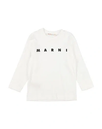 Marni Babies'  Toddler Girl T-shirt White Size 6 Cotton