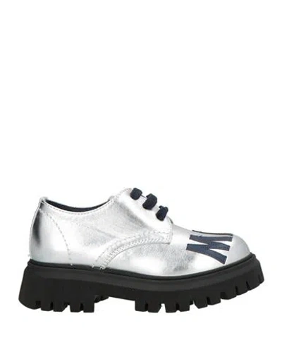 Marni Babies'  Toddler Lace-up Shoes Silver Size 10c Leather