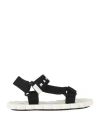 Marni Babies'  Toddler Sandals Black Size 10c Textile Fibers, Leather