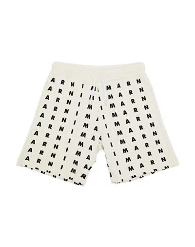 Marni Babies'  Toddler Shorts & Bermuda Shorts Ivory Size 6 Cotton In Multi