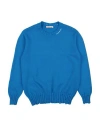 Marni Babies'  Toddler Sweater Azure Size 6 Cotton In Blue