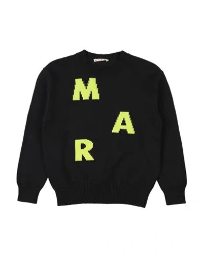 Marni Babies'  Toddler Sweater Black Size 6 Cotton, Wool