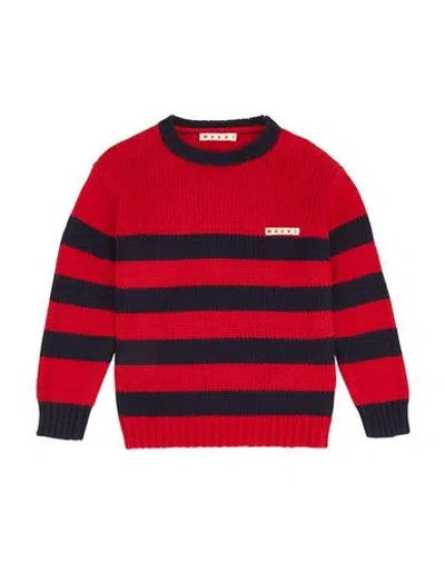 Marni Babies'  Toddler Sweater Red Size 6 Viscose, Polyamide, Cotton, Wool, Cashmere